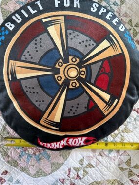 Hot Wheels Pillow